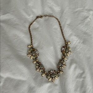 Elegant Floral Statement Necklace